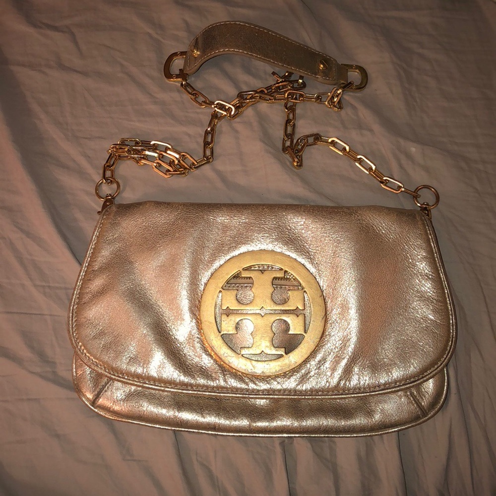 Tory Burch Logo Crossbody/Clutch Bag